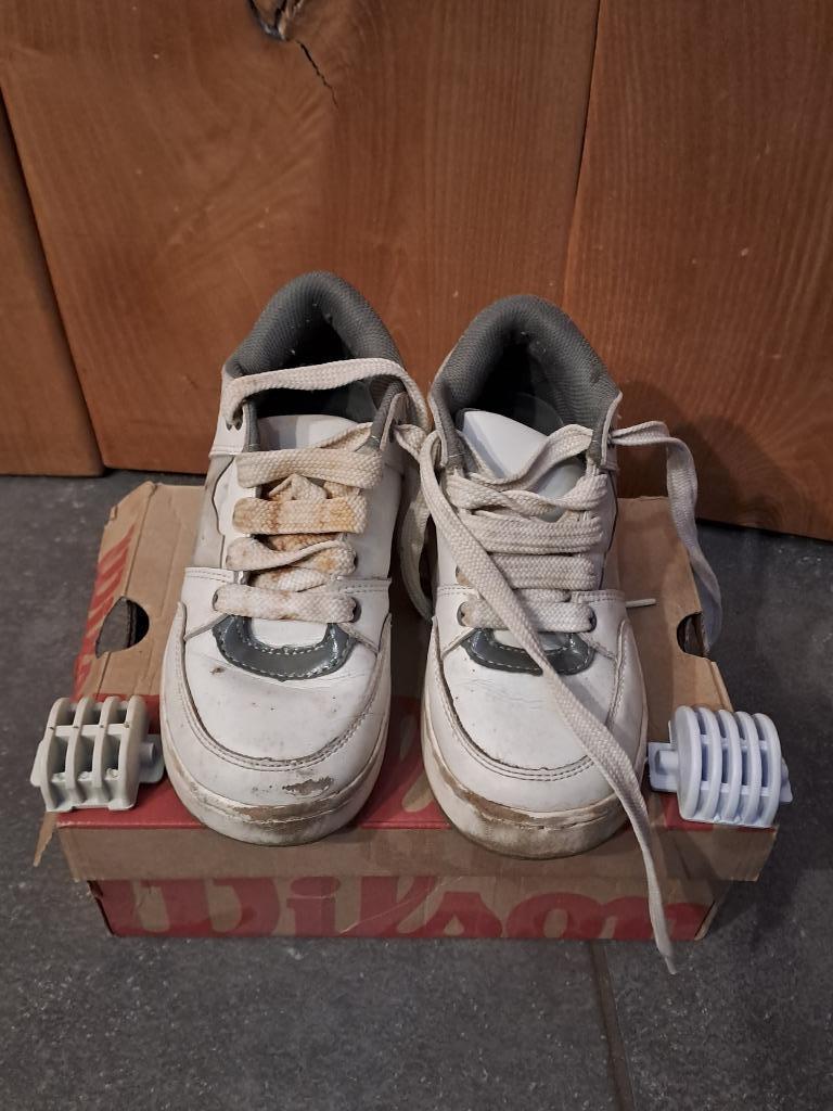 Chaussures à roulettes amovibles 36, Autres marques, Enlèvement ou Envoi, Utilisé, Roues ou Roulements