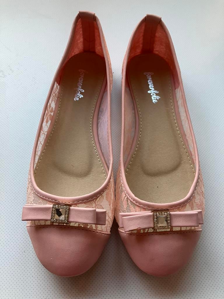 Roze ballerina s, Ophalen of Verzenden, Zo goed als nieuw, Roze