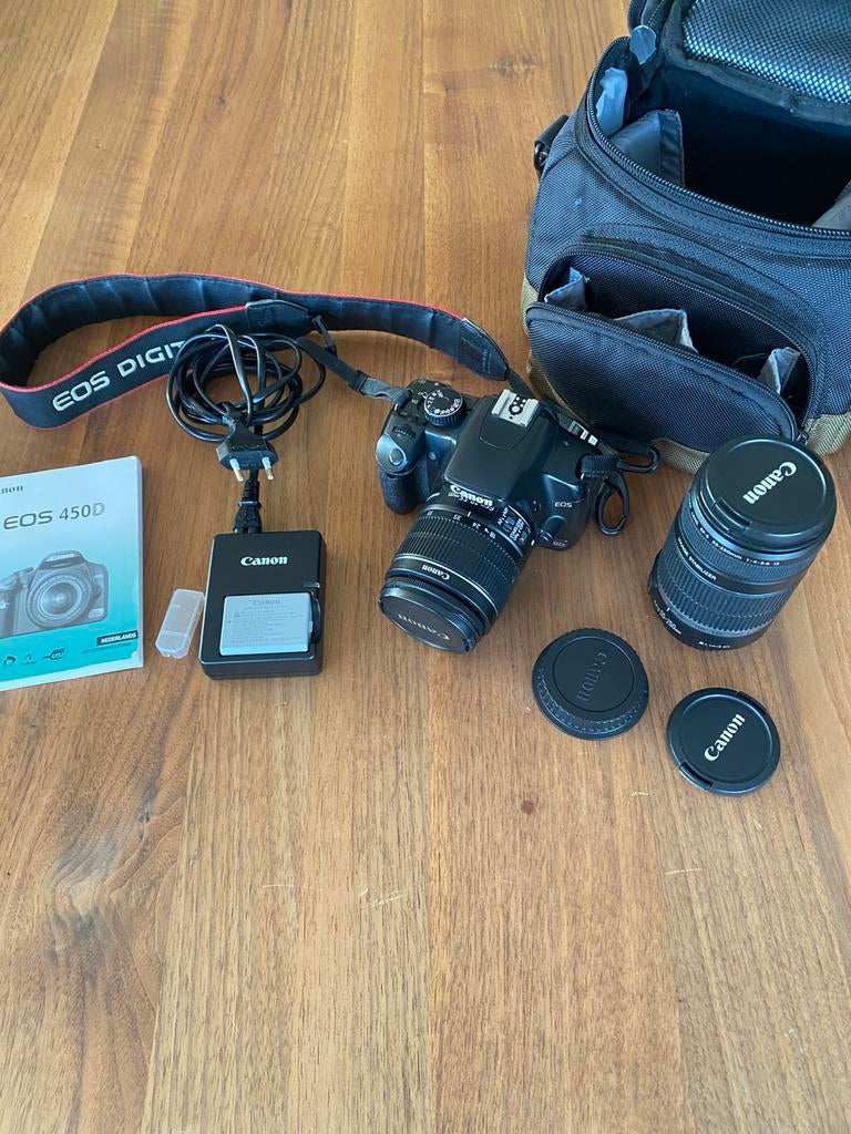 Canon Eos 450D, Audio, Tv en Foto, Fotocamera's Digitaal, Gebruikt, Spiegelreflex, Canon, Verzenden