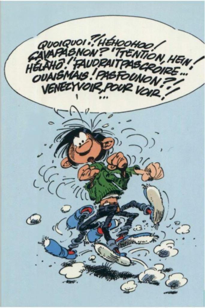 Gaston Lagaffe - Guust Flater - Set van 8 prentkaarten, Ophalen of Verzenden
