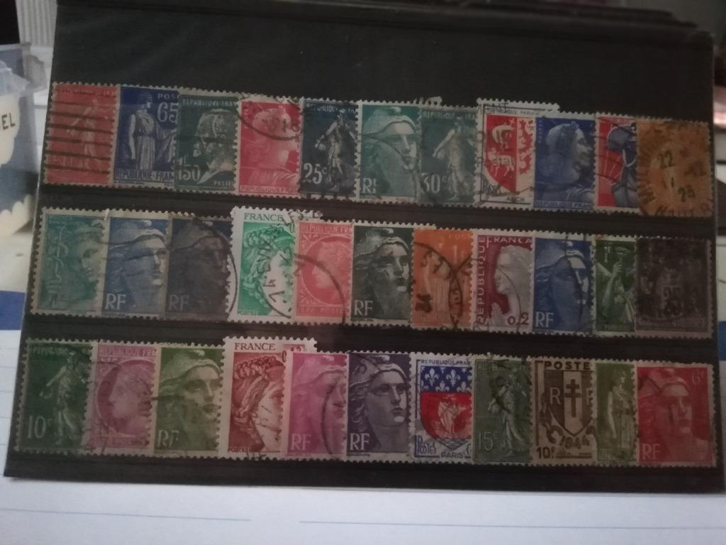 timbres oblitérés de France, Timbres & Monnaies, Enlèvement ou Envoi, Affranchi