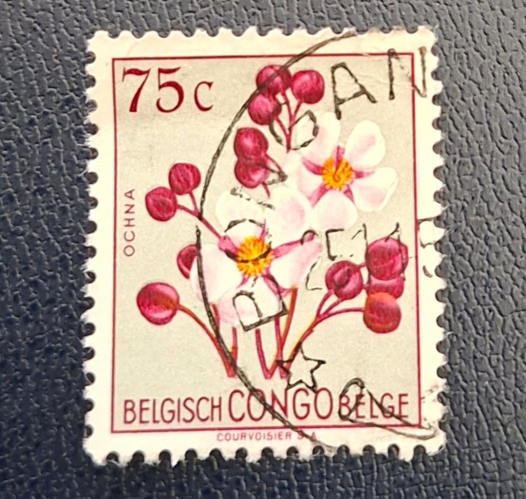Postzegel Belgisch Congo OBP 309, gestempeld., Ophalen of Verzenden, Gestempeld, Gestempeld