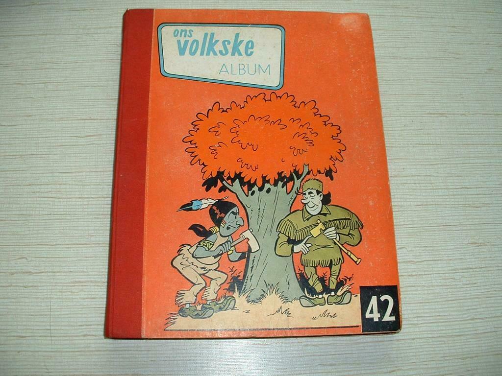 verzamelalbum ons volkske nr 42 uit 1962, Eén stripboek, Ophalen of Verzenden, Zo goed als nieuw