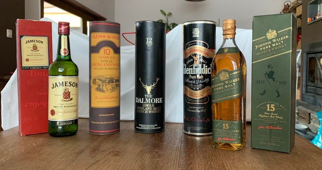 Whisky 10 bouteilles, Enlèvement, Comme neuf