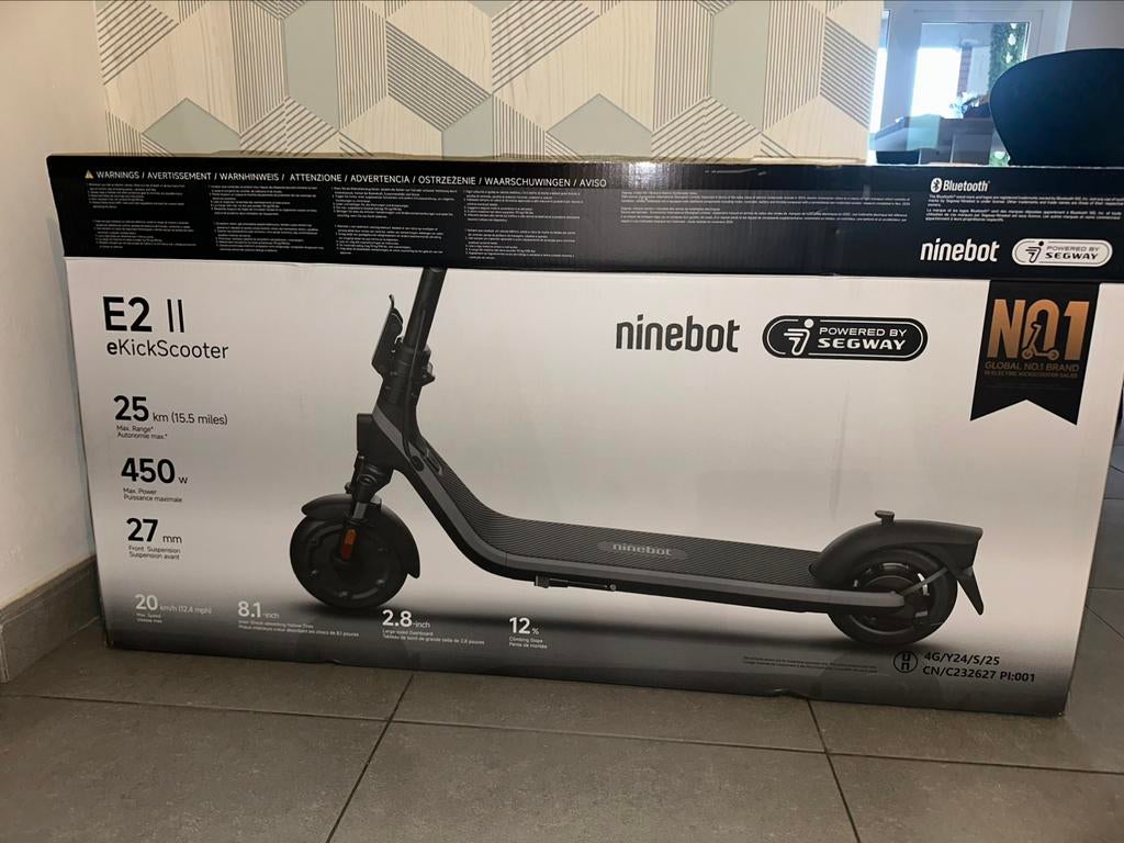 Segway‑Ninebot E2 Plus II, Enlèvement, Comme neuf