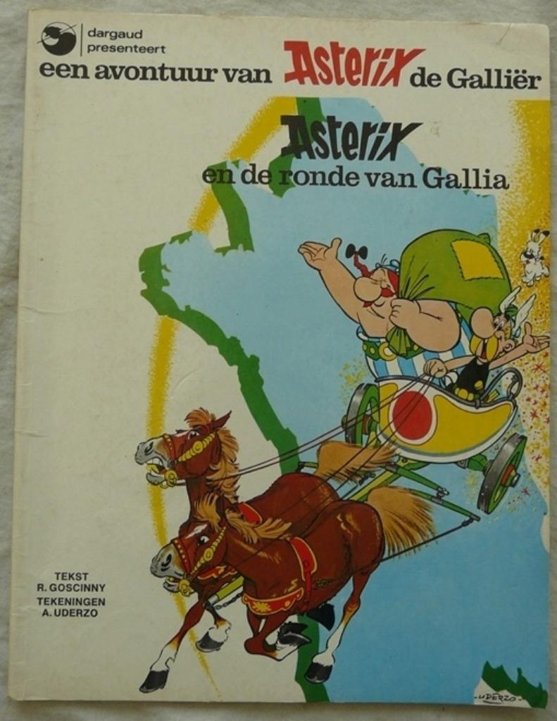 Asterix, Asterix e/d Ronde Van Gallia, Nr.5, Dargaud, 1980., Enlèvement ou Envoi, Une BD, Utilisé, Goscinny - Uderzo