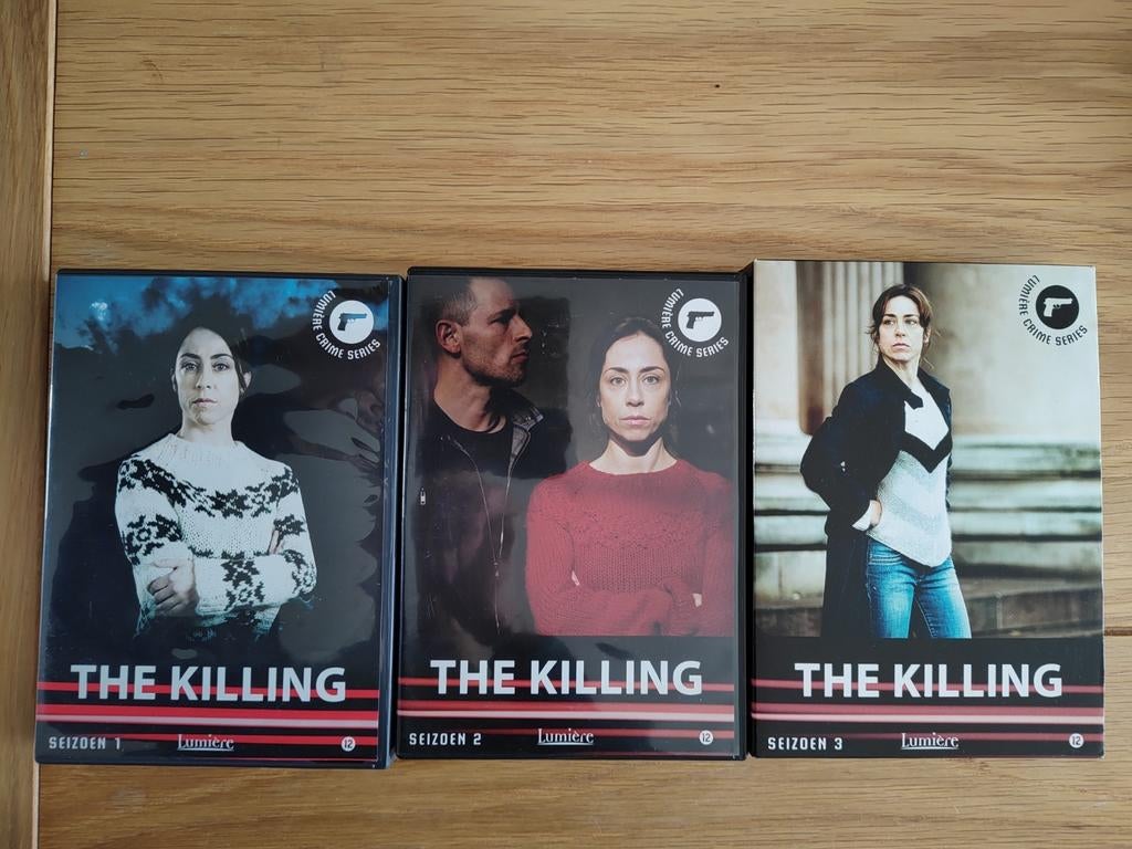 The Killing 3 x  Boxset., Cd's en Dvd's, Dvd's | Thrillers en Misdaad, Boxset, Ophalen of Verzenden, Zo goed als nieuw, Vanaf 12 jaar