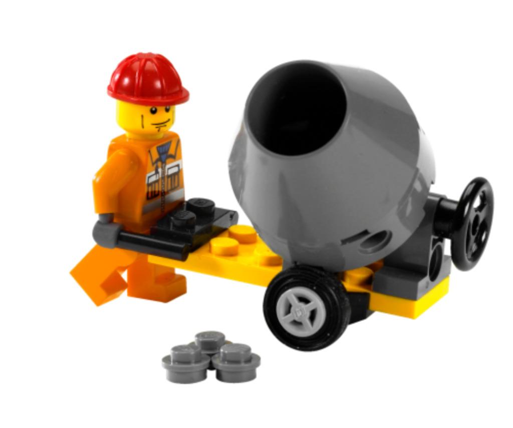 LEGO City Construction 5610 Builder Cementtrommel, Enlèvement ou Envoi, Comme neuf, Ensemble complet, Lego