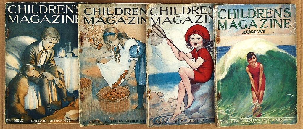 Four issues in the 'Children's Magazine' series - 1911/1913, Enlèvement ou Envoi, Utilisé, Autres types