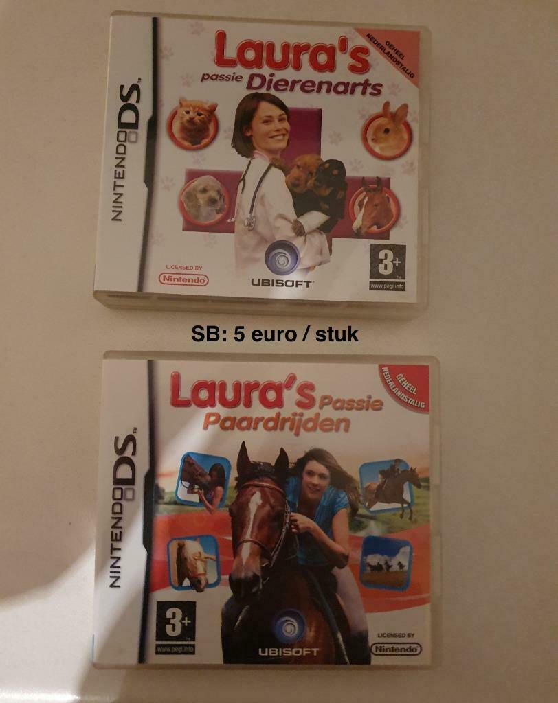 Nintendo DS Games Laura's passie, Games en Spelcomputers, Ophalen of Verzenden, Gebruikt