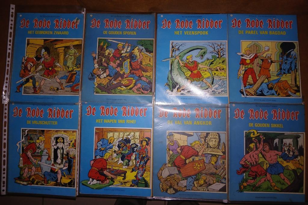 De Rode Ridder ongekleurde reeks; uit te kiezen, Boeken, Stripverhalen, Willy Vandersteen, Ophalen of Verzenden, Zo goed als nieuw