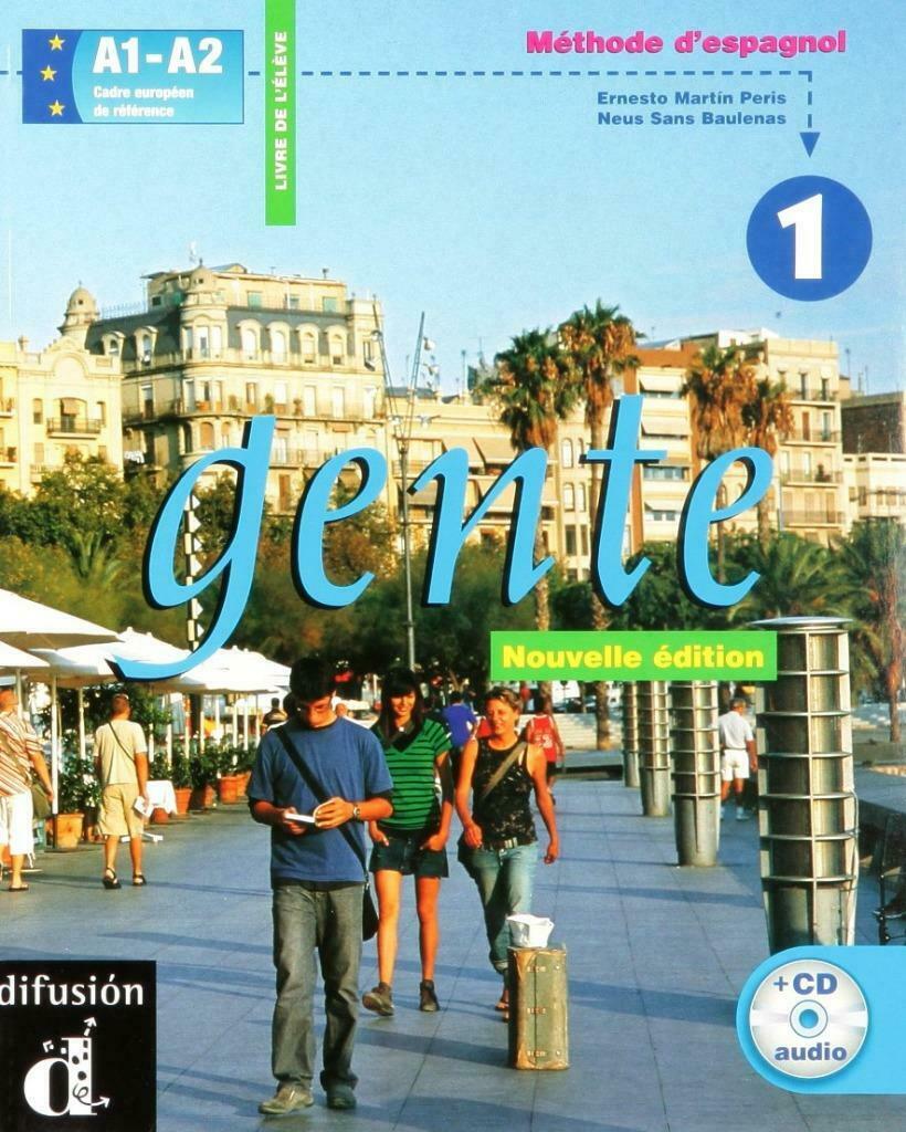 Livre d Espagnol GENTE 1 + livre d'exercices + 2 CD AUDIO, Boeken, Taal | Spaans, Ophalen of Verzenden, Gelezen
