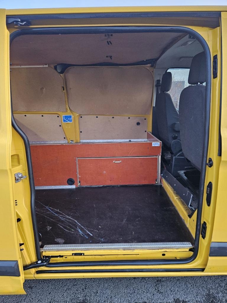Ford Transit Custom Long.  2.2 diesel, airco, Auto's, 4 cilinders, 2800 kg, Beige, Ford
