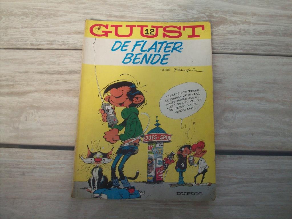 strip boek guust de flater bende, Ophalen of Verzenden, Gelezen