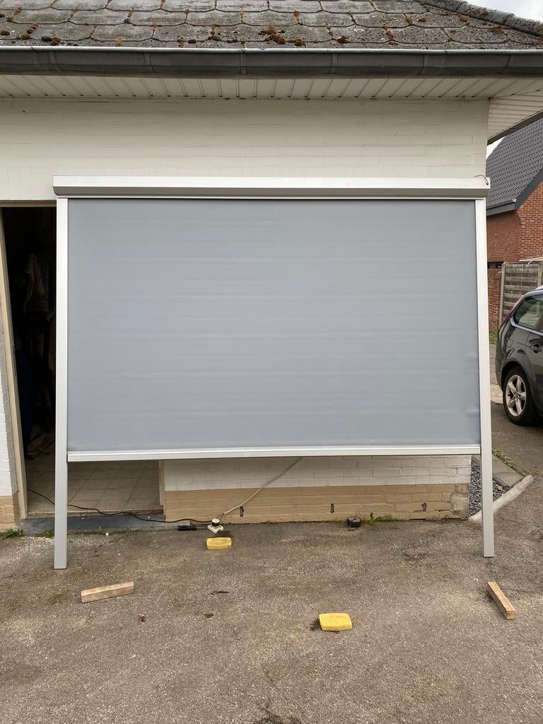 Elektrische rolluikscreen, Doe-het-zelf en Bouw, Rolluiken, Gebruikt, 200 cm of meer, Ophalen of Verzenden, 200 cm of meer