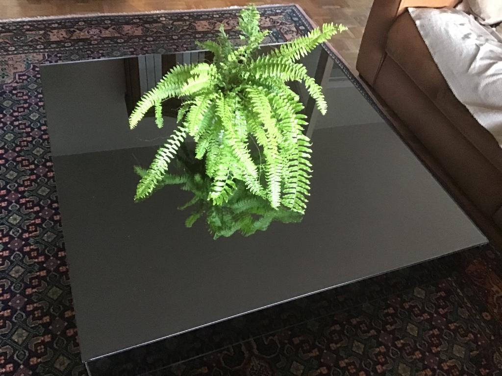 Table basse verre vinted - nouvelle baisse prix, Maison & Meubles, Moins de 50 cm, 50 à 100 cm, Carré, Verre