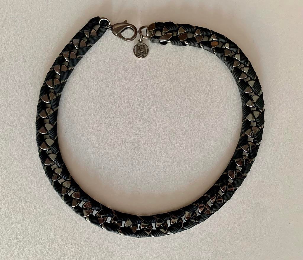 Mango, collier ras du coup, Enlèvement ou Envoi, Utilisé, Noir, Autres matériaux
