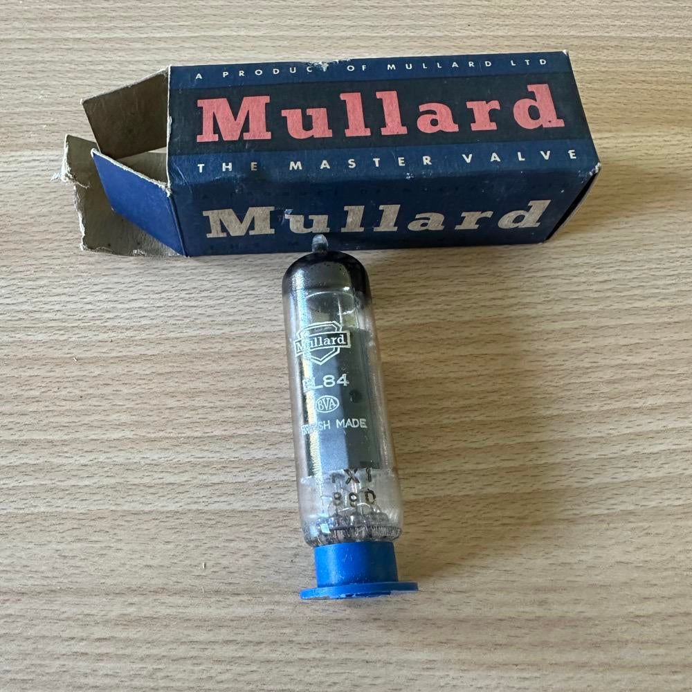 Lampe Mullard EL84 British Made années 50, TV, Hi-fi & Vidéo, Amplificateur à lampes, Enlèvement ou Envoi