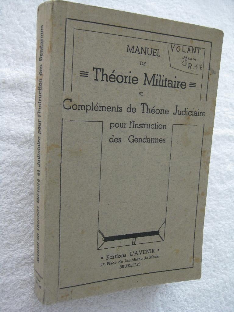Gendarmerie Police – 1947 – tirage limité, Boeken, Ophalen of Verzenden, Gelezen, Algemeen