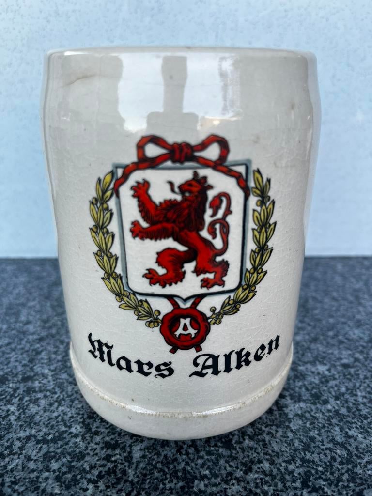 Bierpul Cristal Alken Mars, Ophalen of Verzenden, Zo goed als nieuw