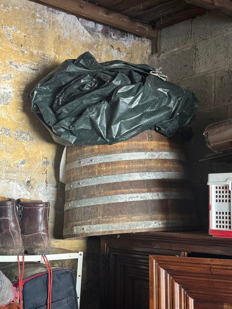 Bac a fleur, Ophalen, Gebruikt, Hout