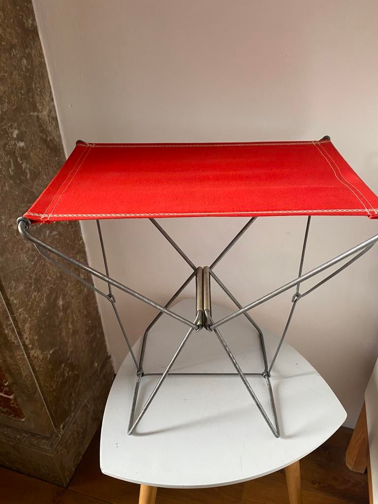 Tabouret pliant vintage, Ophalen of Verzenden, Zo goed als nieuw