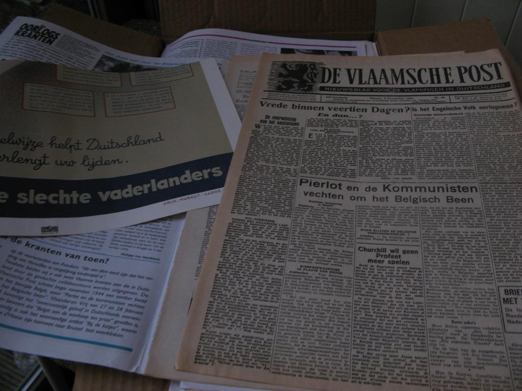 séries de 84 journaux de guerre, Enlèvement ou Envoi, 1940 à 1960, Journal