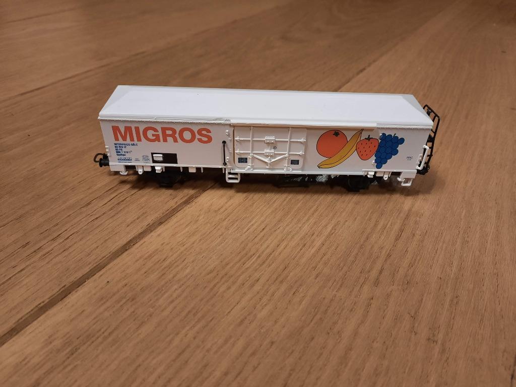 Electrotren 94-05 - wagon frigorifique Migros, Enlèvement ou Envoi, Utilisé, Wagon, Autres marques