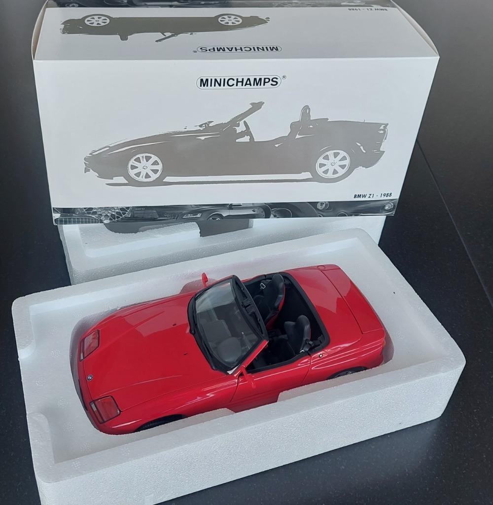 BMW Z1 1/18 Minichamps, Hobby en Vrije tijd, Ophalen of Verzenden, Nieuw, Auto, MiniChamps