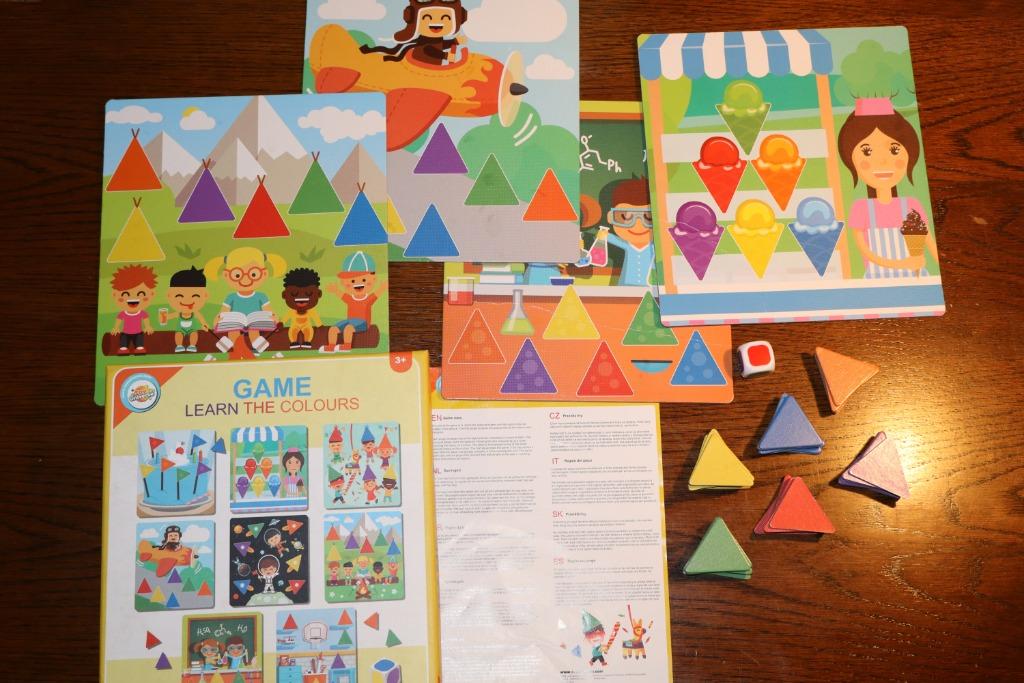 Game: Learn the colours vanaf 3 jaar NL, Hobby en Vrije tijd, Een of twee spelers, Ophalen of Verzenden, Gebruikt