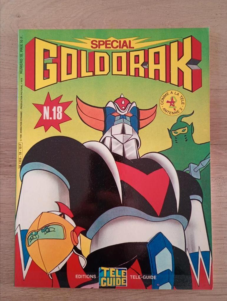 Goldorak spécial (1ere série - souple) N°18 - Télé-guide, Une BD, Enlèvement ou Envoi, Comme neuf