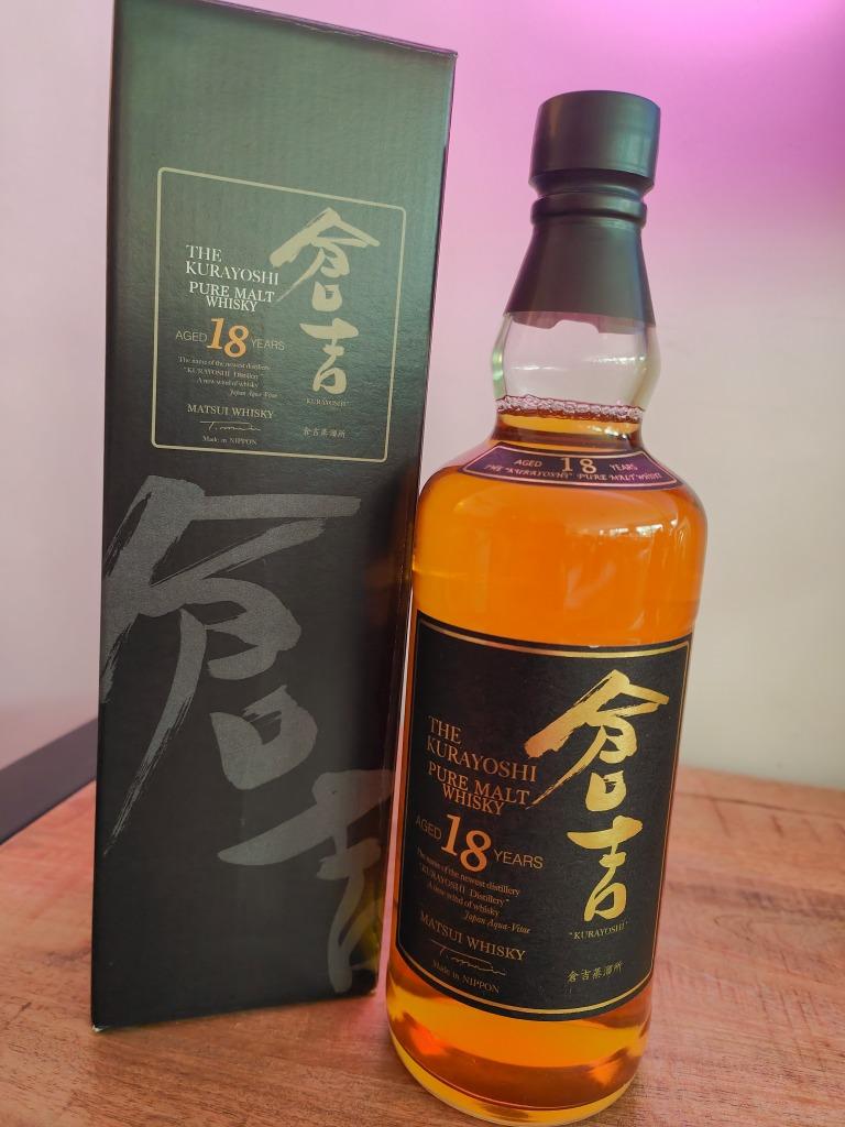 The Kurayoshi 18 Years Pure Malt Whisky Kurayoshi Distillery, Ophalen of Verzenden, Nieuw, Overige gebieden, Overige typen