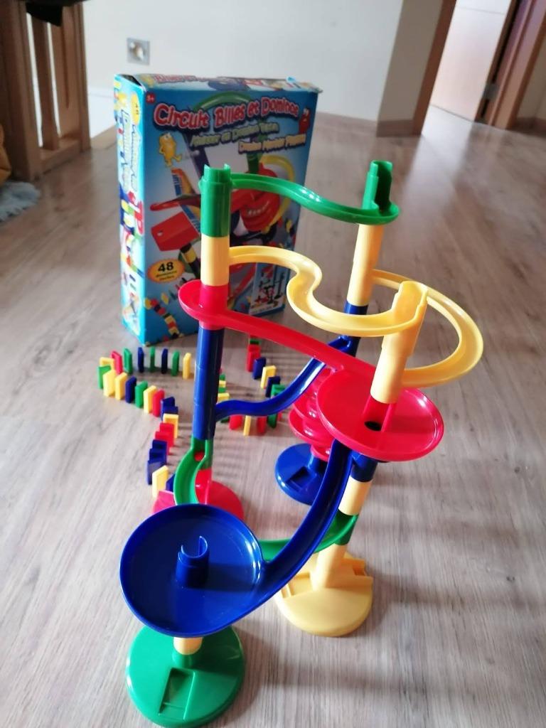 Circuit bille et dominos +5, Enlèvement, Utilisé, Construction
