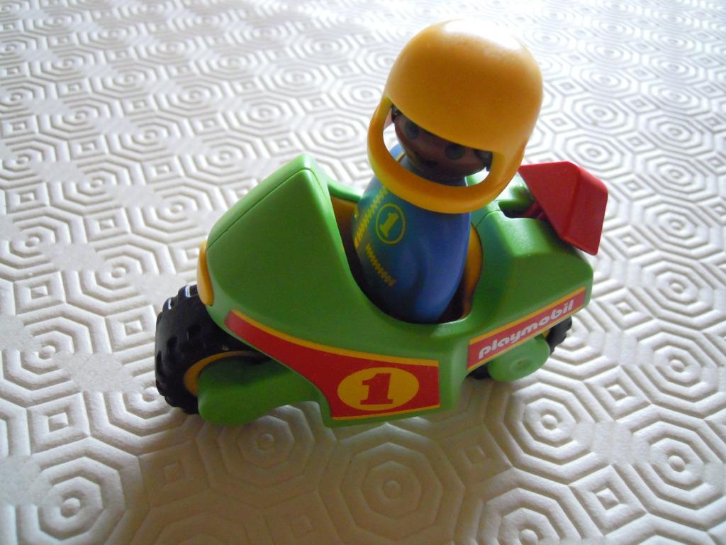 Playmobil 123 Racing motorbike 6719 en 4116, Ophalen of Verzenden