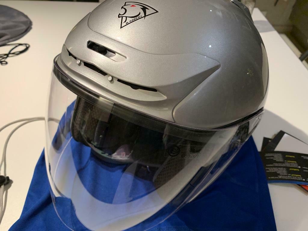 Nieuwe Moto helm MR 312 maat 55/56, Motoren, Ophalen, Nieuw met kaartje, Jethelm, Overige merken