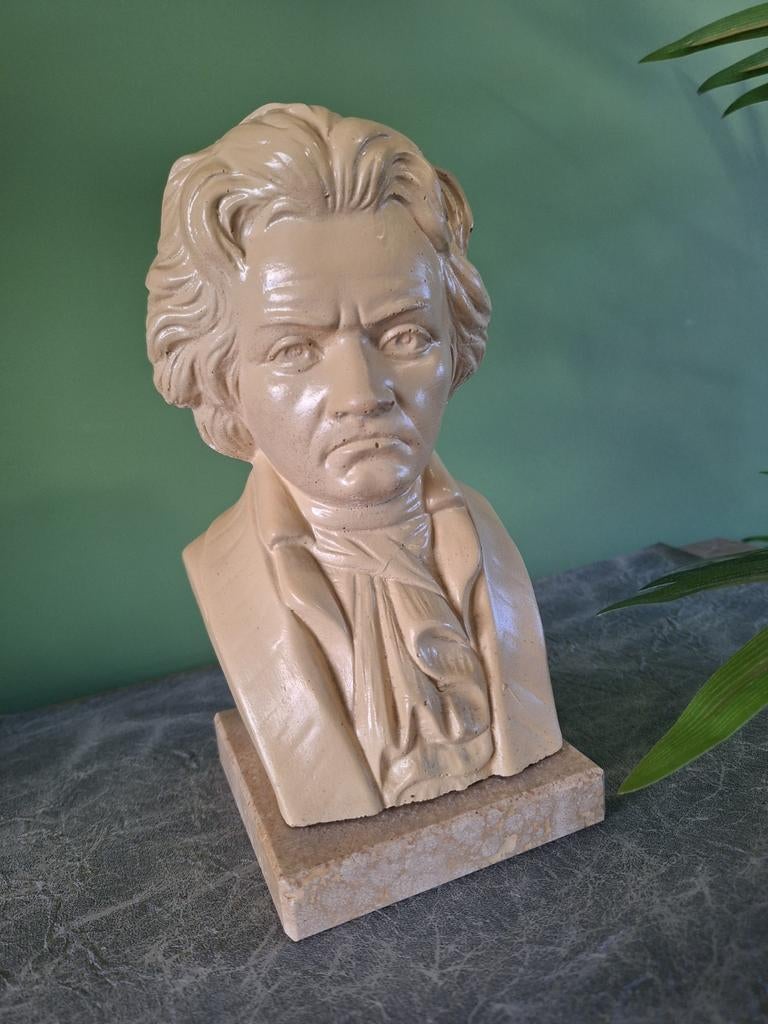 Beethoven Buste G.Carli 164, Antiek en Kunst, Ophalen of Verzenden