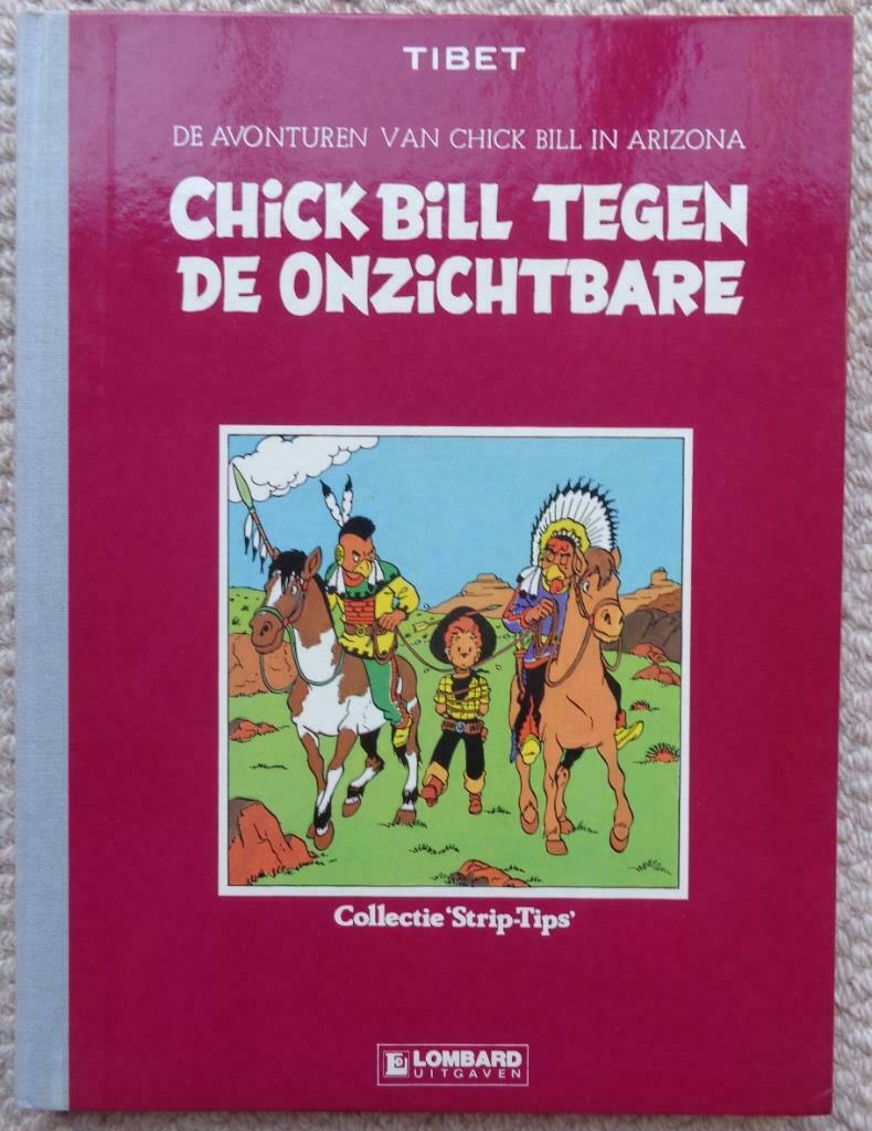 Chick Bill - tegen de onzichtbare - Strip Tips - 1983, Ophalen of Verzenden, Zo goed als nieuw