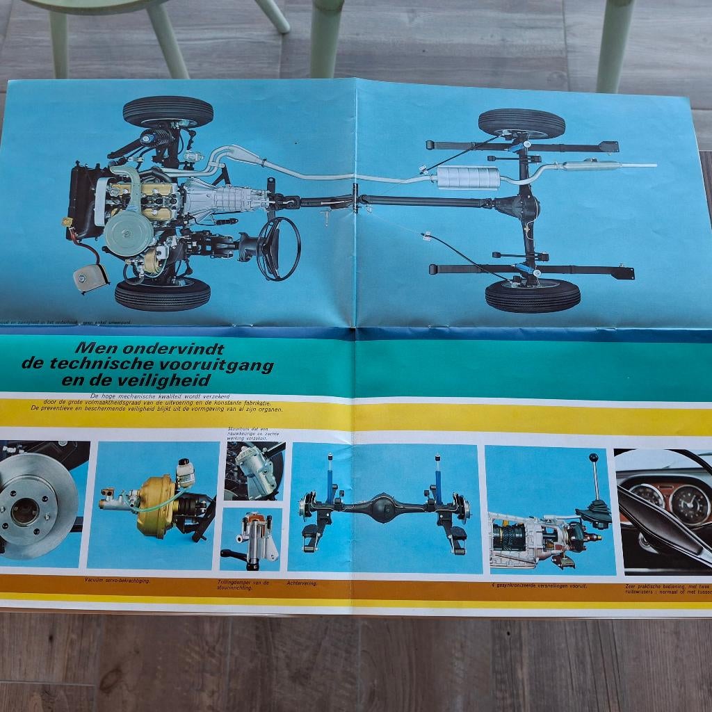 FIAT  125    1967-1972, Boeken, Auto's | Folders en Tijdschriften, Ophalen of Verzenden, Zo goed als nieuw, Overige merken