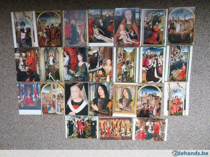 Memling postkaarten, Ophalen of Verzenden