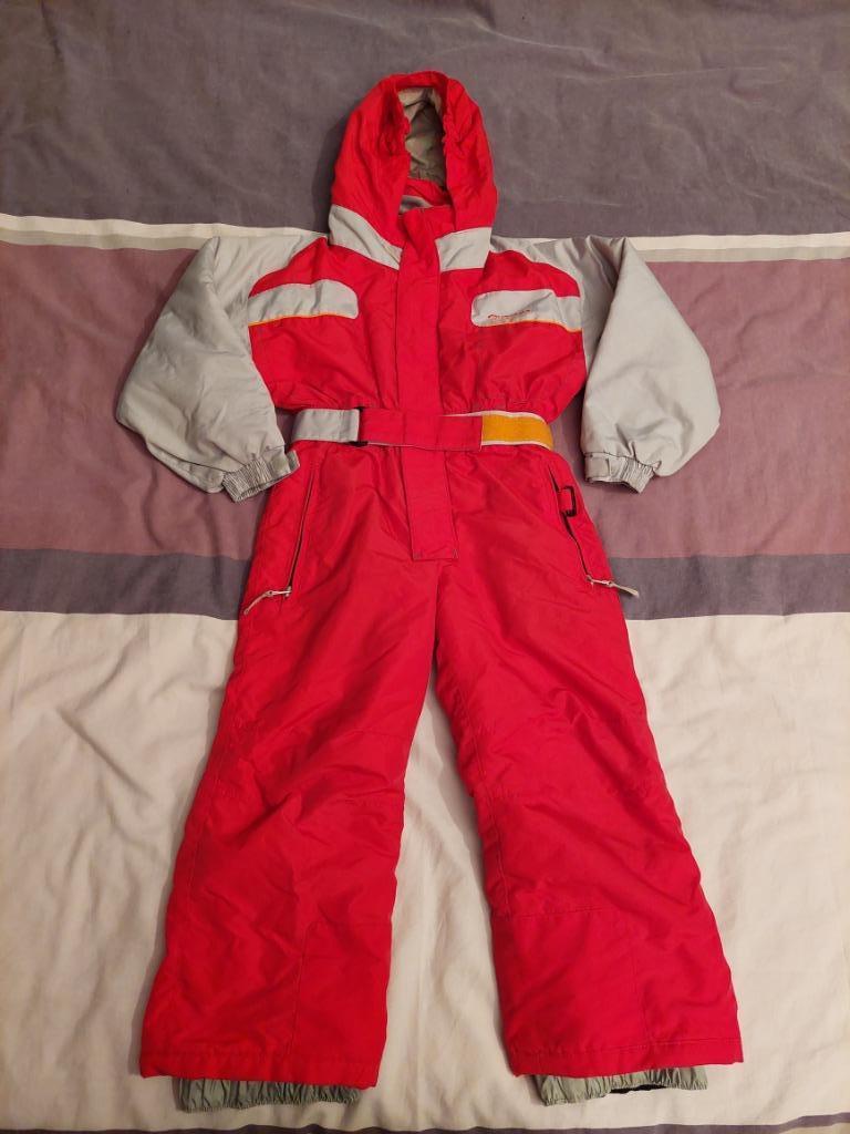 Combinaison ski DECATHLON 4 ans rouge, Garçon ou Fille, Autres types, Decathlon, Comme neuf