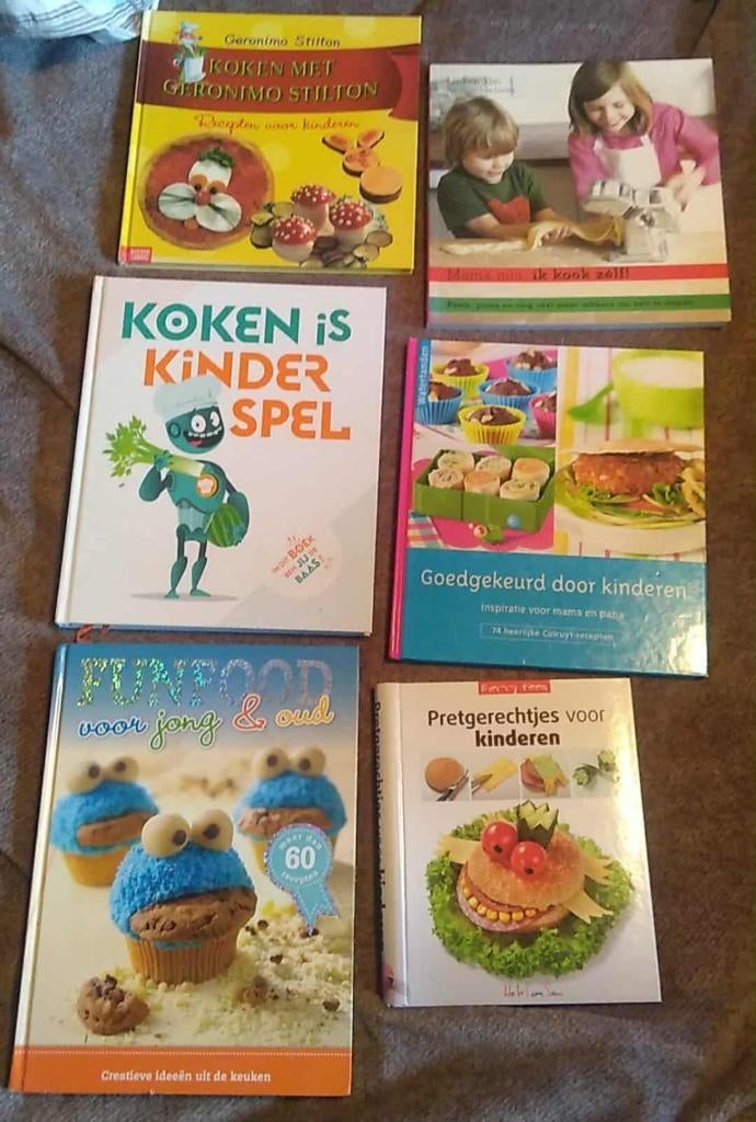 kookboeken voor kinderen, Ophalen of Verzenden