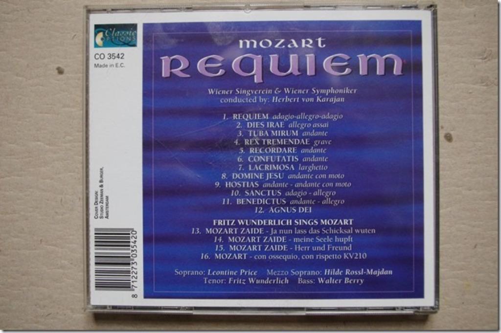 CD's met klassieke muziek, Enlèvement ou Envoi, Comme neuf