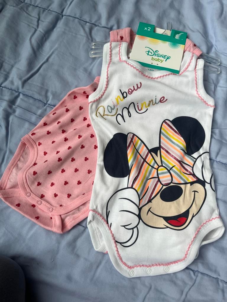 2 body neufs Disney 12 mois, Enlèvement ou Envoi, Neuf