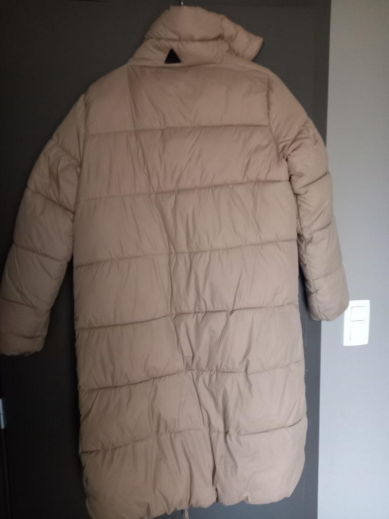 Winterjas te koop B,Young maat 38, Beige, Zo goed als nieuw, Ophalen, ANDERE