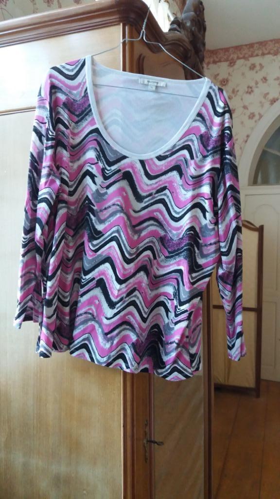 blouse à longue manche 3L mayerline, Vêtements | Femmes, Blouses & Tuniques, Enlèvement, Comme neuf, Taille 46/48 (XL) ou plus grande