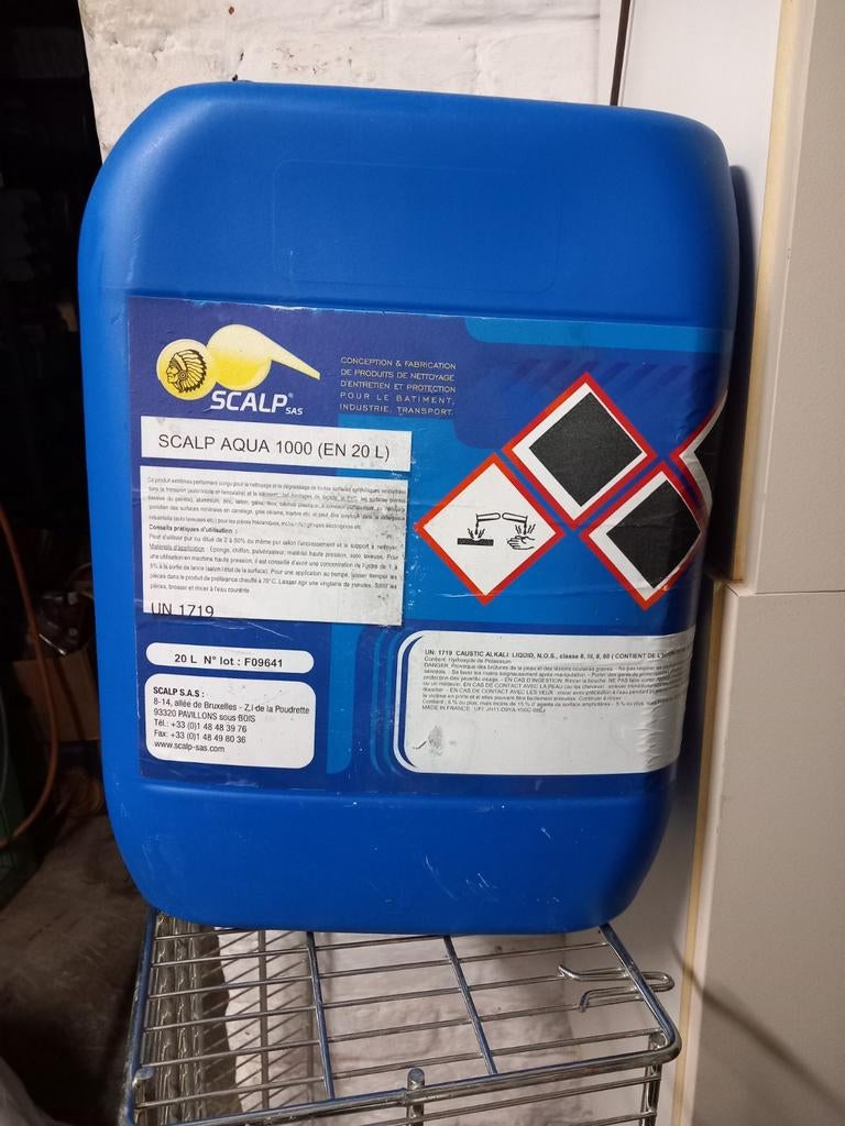 Scalp aqua 1000. 20L, Bricolage & Construction, Peinture, Vernis & Laque, Enlèvement, Comme neuf