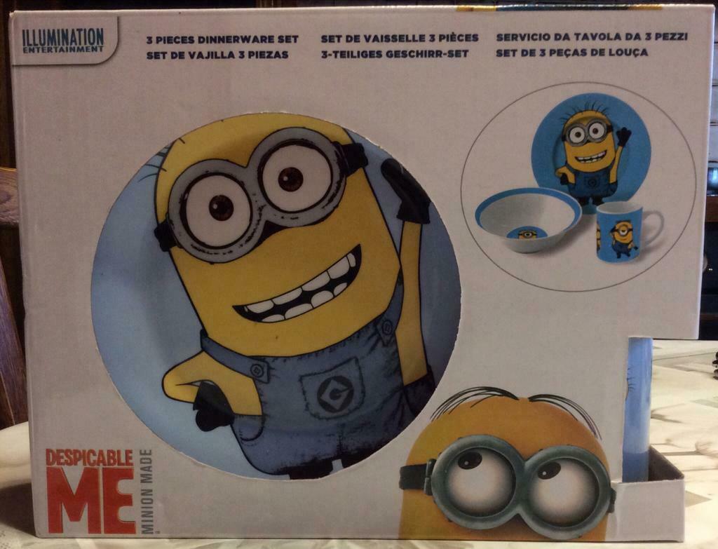 Porseleinen ontbijtset van de Minions., Ophalen of Verzenden, Nieuw