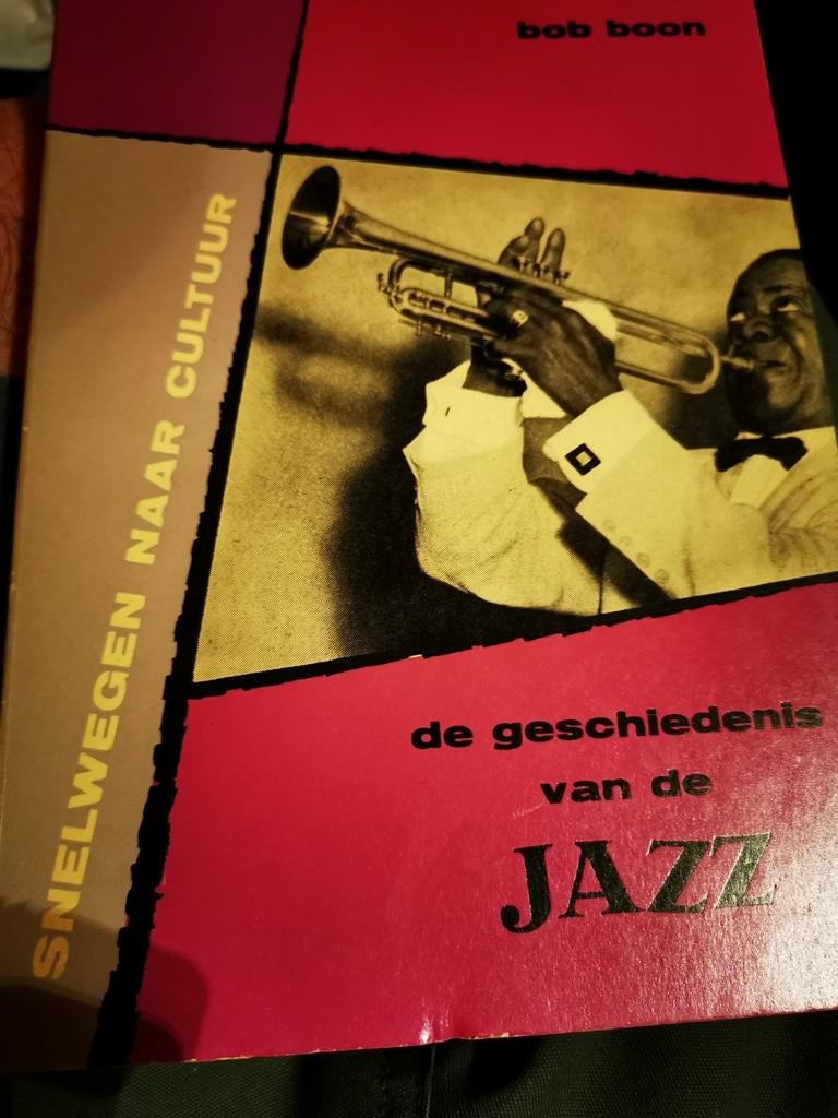 De geschiedenis van de jazz door Bob Boon 1962 uitgave, Livres, Musique, Bob Boon, Enlèvement ou Envoi, Utilisé, Genre ou Style