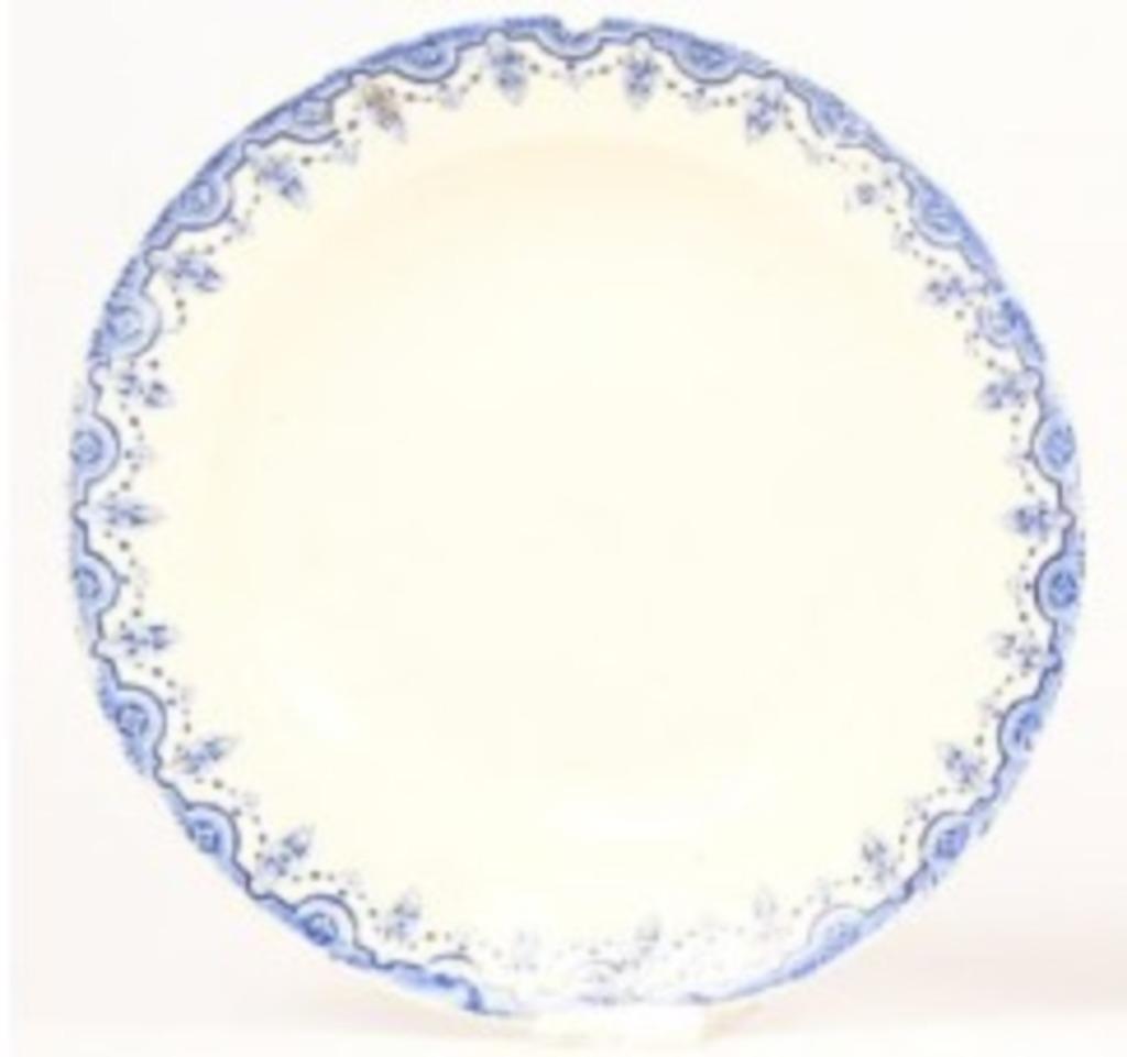 Deux assiettes creuses Boch (soupe) décorées avec Clara, Enlèvement ou Envoi