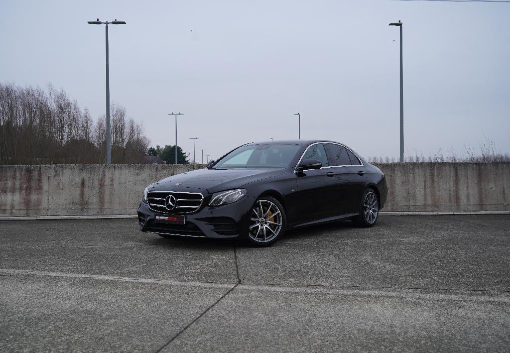 Prachtige Mercedes E200d Berline AMG-Line, Auto's, https://public.car-pass.be/vhr/ce6d3a89-e16b-4800-be09-2758a7e3cb8e, Zwart